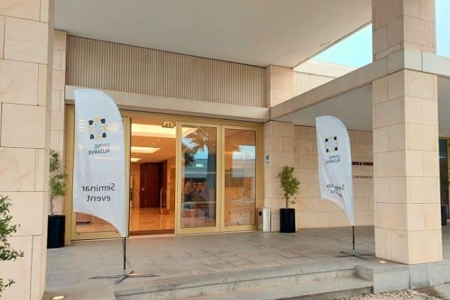 Living in the Algarve Free Seminar at the Anantara Hotel in November 2022, organised by the Open Media Group